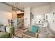 Bright living room with breakfast bar, dining area, and hardwood flooring at 502 Pryor Sw St # 301, Atlanta, GA 30312