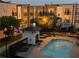 Community pool surrounded by landscaping and multi-Gathering residences at 502 Pryor Sw St # 301, Atlanta, GA 30312