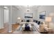 Comfortable living room with stylish décor, a plush sofa, and a cozy atmosphere at 145 Sunset Ln, Woodstock, GA 30189