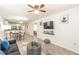 Modern living space with kitchen and living room in an open concept layout at 299 Fletcher Street Sw, Atlanta, GA 30315