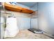 Utility room with shelving and mechanics at 5042 Central Church Rd, Douglasville, GA 30135