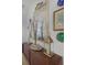 Stylish entryway with a console table, mirror, and decorative wall art at 81 Delmont Ne Dr, Atlanta, GA 30305