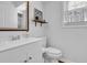 Efficient bathroom with a vanity, mirror, and modern fixtures, maximizing space at 2113 N Landing Way, Marietta, GA 30066