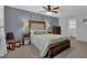 Spacious main bedroom with a king-sized bed and neutral décor at 2113 N Landing Way, Marietta, GA 30066