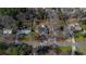 Aerial view of a home on a treed lot at 383 Oakridge Se Dr, Cartersville, GA 30121