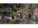 Birds-eye view of a home with a well-maintained roof and surrounding trees at 383 Oakridge Se Dr, Cartersville, GA 30121