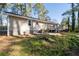 Exterior view shows a well-maintained home with a backyard and a wooden deck at 2014 Poplar Rdg, Lawrenceville, GA 30044