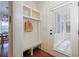 Functional mudroom with built-in storage and natural light at 827 Derrydown Way, Decatur, GA 30030