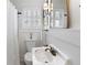 Charming bathroom with vintage fixtures, a classic sink, and natural light at 1015 Peachtree Battle Cir, Atlanta, GA 30327