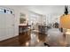 Elegant living room features hardwood floors, a large bay window with shutters, and a classic decor at 1015 Peachtree Battle Cir, Atlanta, GA 30327