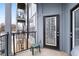 Cozy outdoor balcony with railings and a view, perfect for relaxing and enjoying the outdoors at 898 Oak Sw St # 3222, Atlanta, GA 30310