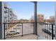 Private balcony offers an outdoor space overlooking the parking area at 898 Oak Sw St # 3222, Atlanta, GA 30310