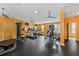 Community gym space equipped with treadmills, weights, and exercise machines at 898 Oak Sw St # 3222, Atlanta, GA 30310