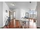 Open concept living space with hardwood floors offering flexible arrangement options at 898 Oak Sw St # 3222, Atlanta, GA 30310