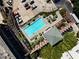 Aerial view of the community pool with ample seating at 170 Boulevard Se # H213, Atlanta, GA 30312