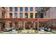 Comfortable outdoor seating area with modern pergola at 170 Boulevard Se # H213, Atlanta, GA 30312