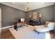 Comfortable office space with elegant decor, neutral rug, modern desk and ample space for work at 5210 Timber S Trl, Sandy Springs, GA 30342