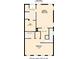 Top floor plan featuring bedrooms and bathrooms with dimensions for each space at 402 Iona Abbey Se Ct, Smyrna, GA 30082