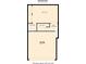 Ground floor plan featuring dimensions for living spaces, garage, and bath at 402 Iona Abbey Se Ct, Smyrna, GA 30082