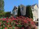 Beautiful two-story home with well-manicured lawn and vibrant flowering bushes under a clear blue sky at 1919 Barrett Knoll Nw Cir, Kennesaw, GA 30152