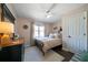 Comfortable bedroom featuring a ceiling fan and natural light at 4312 Daniel Dr, Winston, GA 30187