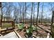 Charming firepit area with Adirondack chairs and a peaceful ambiance for cozy outdoor gatherings and relaxation at 4312 Daniel Dr, Winston, GA 30187
