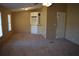 Spacious bedroom with neutral carpet, ample natural light, and a built-in cabinet at 59 Pine Ridge Ln, White, GA 30184