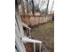 Backyard featuring a wood fence and a bit of grass at 1672 Cedar Bluff Way, Marietta, GA 30062