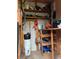 Well-organized shed with ample shelving for storage and workspace at 1672 Cedar Bluff Way, Marietta, GA 30062