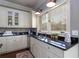 Kitchen area featuring granite countertops, stainless steel sink, and white cabinetry at 423 Georgia Se Ave # 301, Atlanta, GA 30312