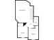 Second floor layout with bedrooms, bathroom, and stairs leading to the lower level in open concept at 1486 Waterton Trl, Douglasville, GA 30134