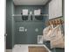Modern laundry room with shelving, decor and convenient laundry bags to get your chores done at 2493 Cotton Ln, Douglasville, GA 30135