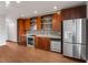Well-equipped kitchen with stainless steel appliances and ample cabinet space at 1342 Rietveld Nw Row, Atlanta, GA 30318