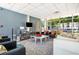 Comfortable lounge area features modern decor, large windows, and cozy seating at 1342 Rietveld Nw Row, Atlanta, GA 30318