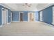 Spacious main bedroom with ensuite bathroom access and neutral carpet at 907 Hindman Pl, Mcdonough, GA 30253