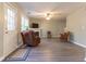 Spacious living room with new flooring and fireplace at 25 Shadowbrook Ct, Covington, GA 30014