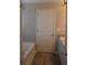 Bathroom featuring tub and a vanity with granite countertops at 83 Nyishol Way, Dallas, GA 30157
