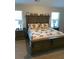 Bedroom showcasing a bed with matching nightstands, offering a comfortable and functional space at 83 Nyishol Way, Dallas, GA 30157