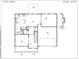Floor plan of the first floor showing the kitchen, pantry, dining room and living room at 83 Nyishol Way, Dallas, GA 30157