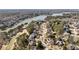 Real estate neighborhood with tree-lined streets and a lake at 2250 Blackheath Trce, Alpharetta, GA 30005