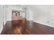 Bright living room featuring hardwood floors and an open layout at 1101 Juniper Ne St # 1504, Atlanta, GA 30309