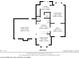 Detailed first floor plan of the home showing layout, room dimensions, and approximate square footage at 1644 Cutters Mill Dr, Lithonia, GA 30058