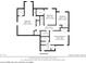 Second floor plan showing bedrooms and bathrooms layout with dimensions and square footage at 1644 Cutters Mill Dr, Lithonia, GA 30058