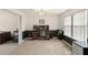 Well-lit office space with modern desk and two-tone walls at 1644 Cutters Mill Dr, Lithonia, GA 30058