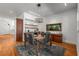 Elegant dining room with stylish furniture and decor at 2009 Kensington Green Se Dr, Smyrna, GA 30080