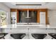 Close up of a modern kitchen with a large island and sleek appliances at 2009 Kensington Green Se Dr, Smyrna, GA 30080