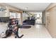 Community gym featuring a Peloton bike, weight equipment, and mirrored wall at 2285 Peachtree Rd Ne # 803, Atlanta, GA 30309