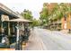 Picturesque street view of local businesses with outdoor seating at 2664 Stonebrook Ne Ct, Roswell, GA 30075