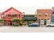 Picturesque street view of local businesses with colorful architecture at 2664 Stonebrook Ne Ct, Roswell, GA 30075