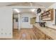 Interior of a room featuring built-in cabinets, work bench, and storage at 1667 Manhasset Farm Ct, Atlanta, GA 30338